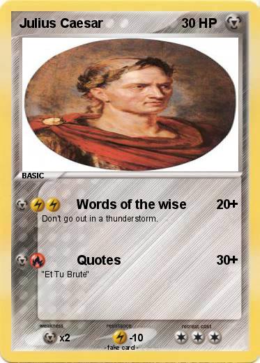 Pokemon Julius Caesar
