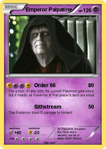 Pokemon Emperor Palpatine