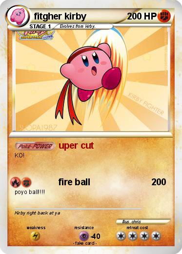 Pokemon fitgher kirby