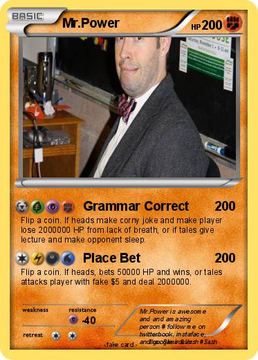 Pokemon Mr.Power