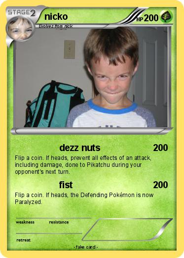 Pokemon nicko