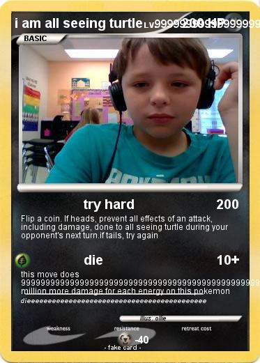 Pokemon i am all seeing turtle