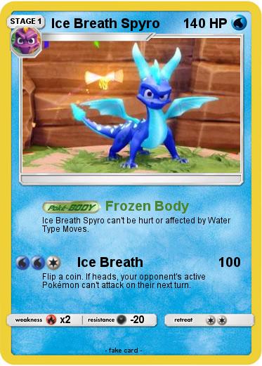 Pokemon Ice Breath Spyro