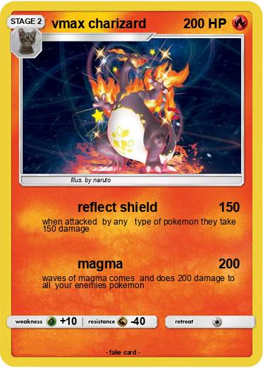 Pokemon vmax charizard