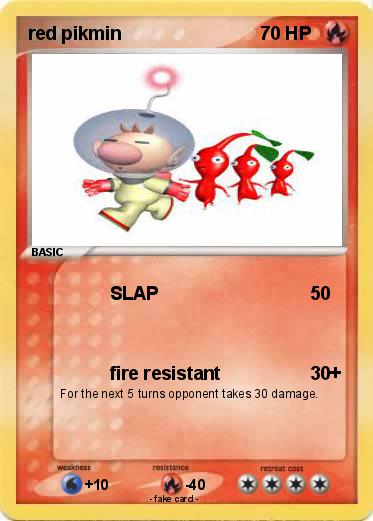 Pokemon red pikmin