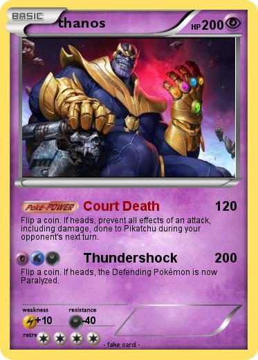 Pokemon thanos