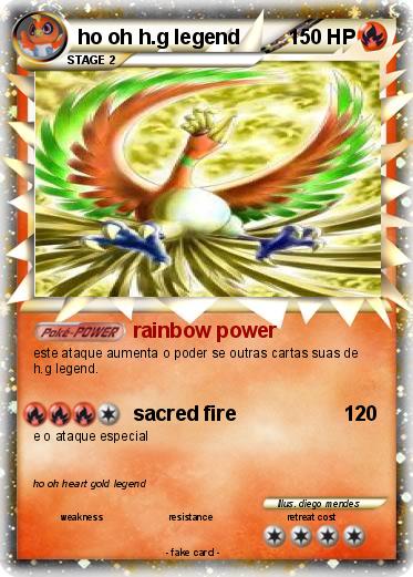 Pokemon ho oh h.g legend