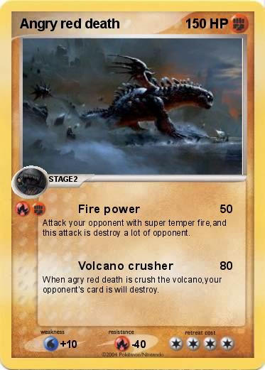 Pokemon Angry red death