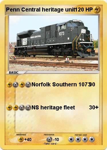 Pokemon Penn Central heritage unit