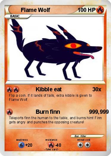 Pokemon Flame Wolf