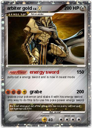 Pokemon arbiter gold