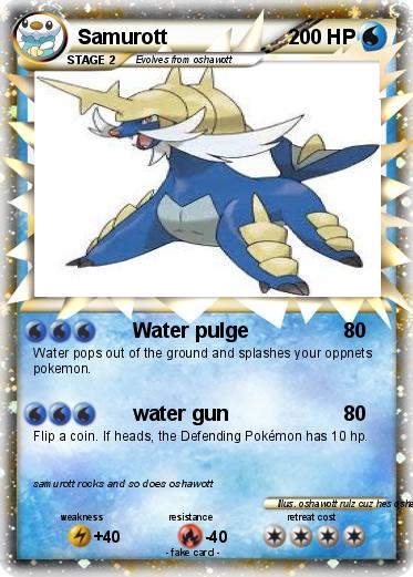 Pokemon Samurott