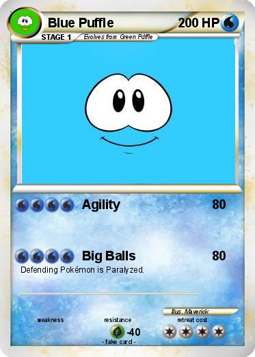 Pokemon Blue Puffle