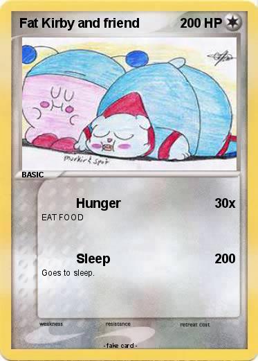 Pokemon Fat Kirby and friend