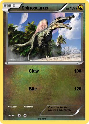 Pokemon Spinosaurus