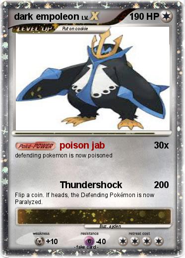 Pokemon dark empoleon