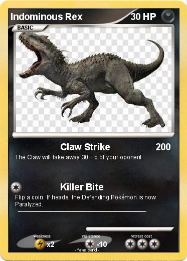 Pokemon Indominous Rex