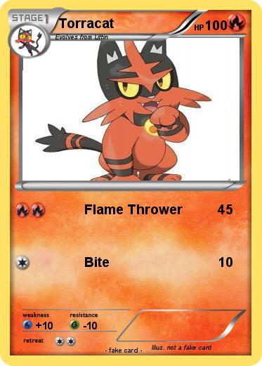 Pokemon Torracat