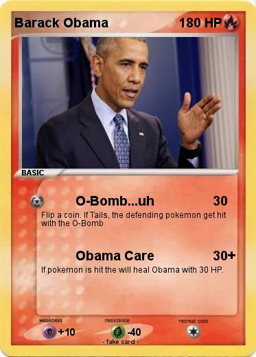 Pokemon Barack Obama