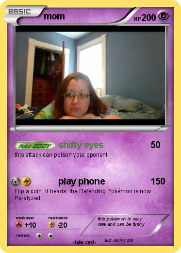 Pokemon mom