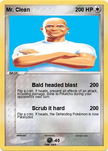 Pokemon Mr. Clean