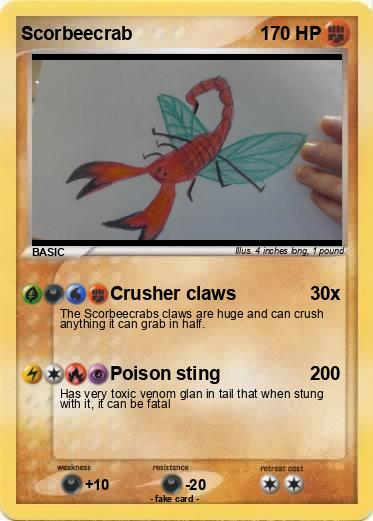 Pokemon Scorbeecrab