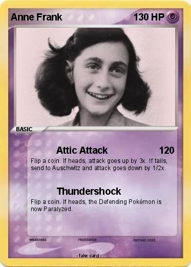 Pokemon Anne Frank