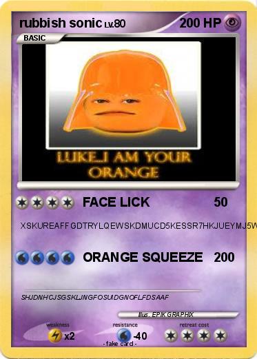 Pokemon rubbish sonic