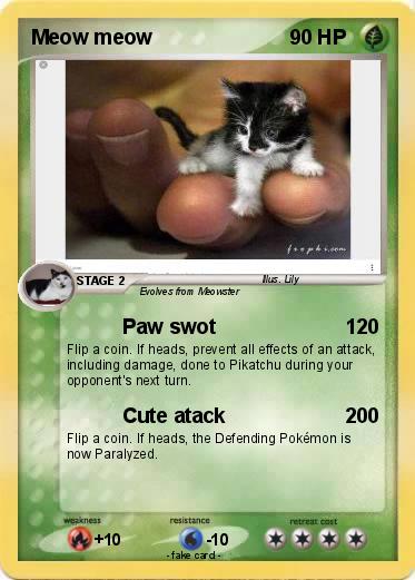 Pokemon Meow meow