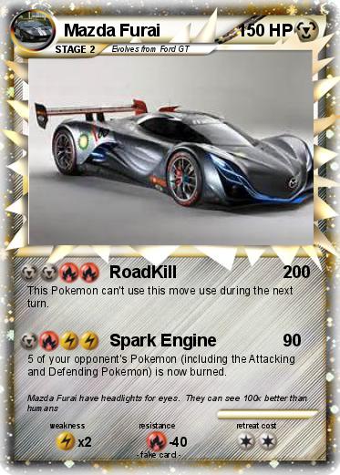 Pokemon Mazda Furai