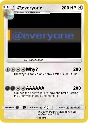Pokemon @everyone