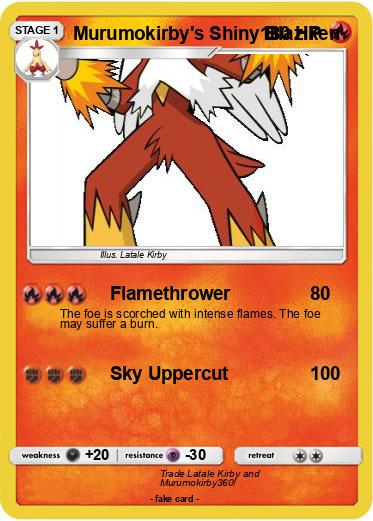 Pokemon Murumokirby's Shiny Blaziken