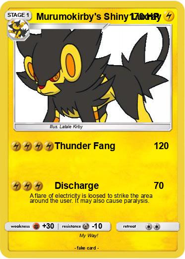 Pokemon Murumokirby's Shiny Luxray