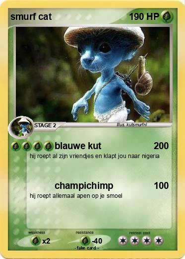 Pokemon smurf cat