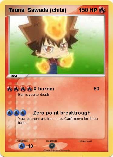 Pokemon Tsuna  Sawada (chibi)