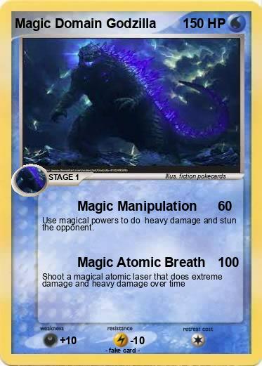 Pokemon Magic Domain Godzilla Pokemon Magic Domain Godzilla