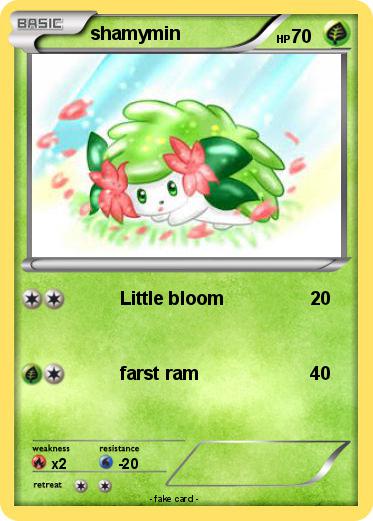 Pokemon shamymin
