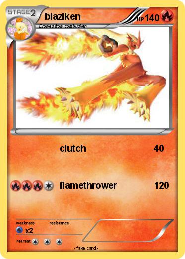 Pokemon blaziken
