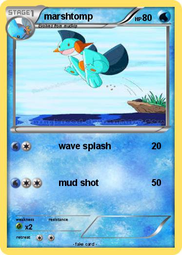 Pokemon marshtomp