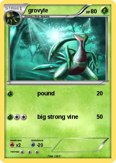 Pokemon grovyle