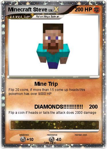 Pokemon Minecraft Steve
