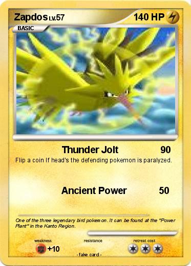 Pokemon Zapdos