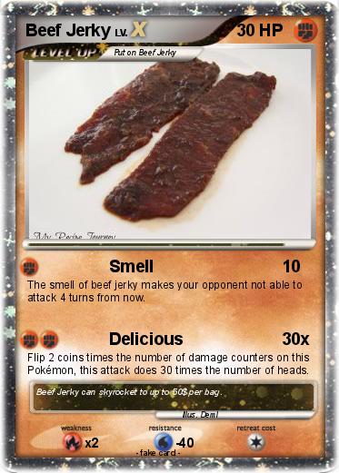 Pokemon Beef Jerky