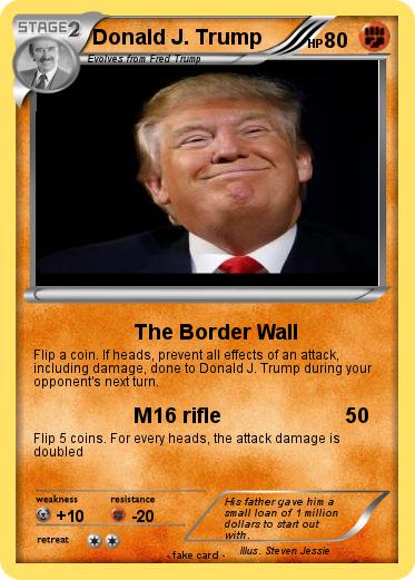 Pokemon Donald J. Trump