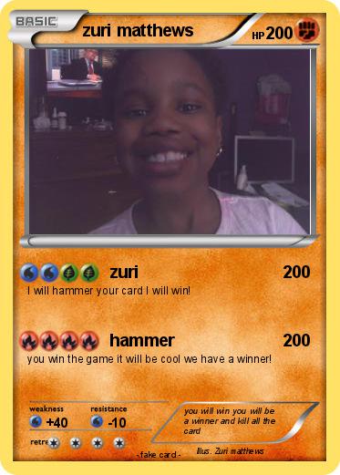 Pokemon zuri matthews