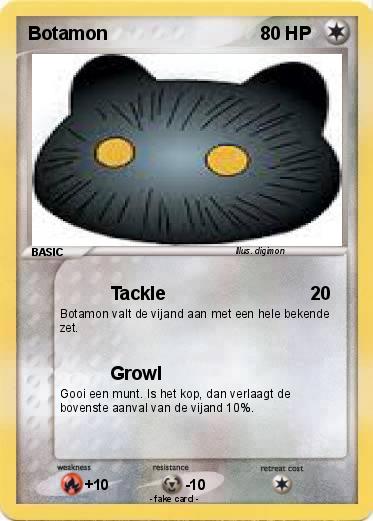 Pokemon Botamon