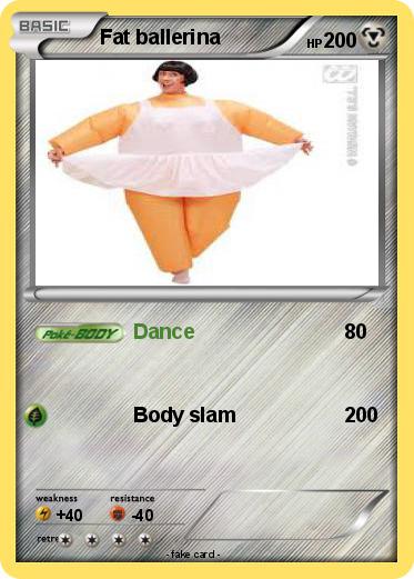 Pokemon Fat ballerina