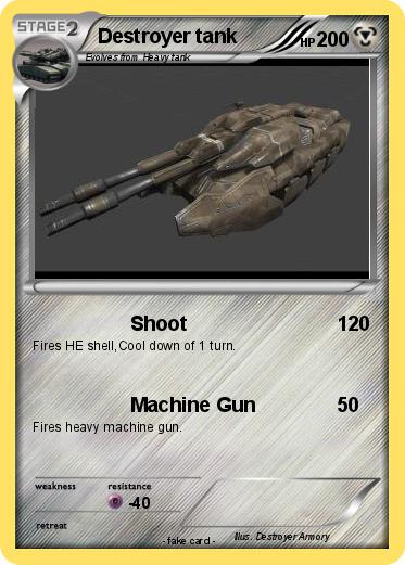 Pokemon Destroyer tank