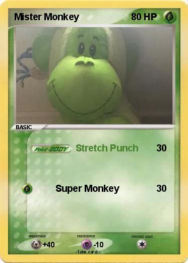 Pokemon Mister Monkey