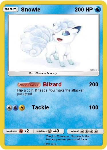 Pokemon Snowie